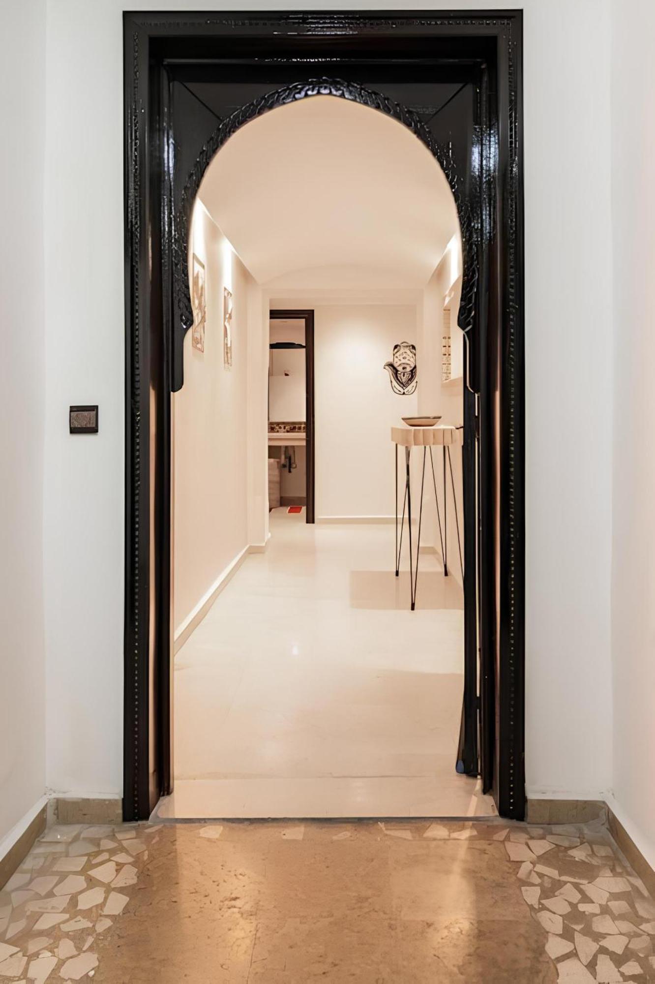 C-Appartement De Luxe Plein Centre De Gueliz Avec Piscine Parking Wifi Netflix مراكش المظهر الخارجي الصورة